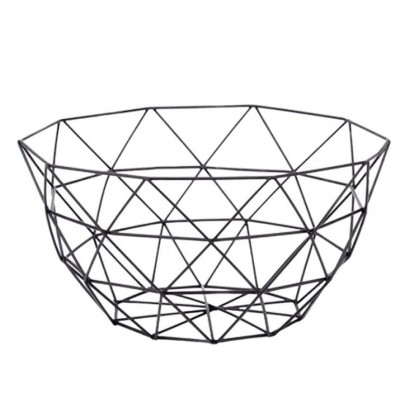 Northern Europe Metal fruit basket Iron fruit bowl Snack basket