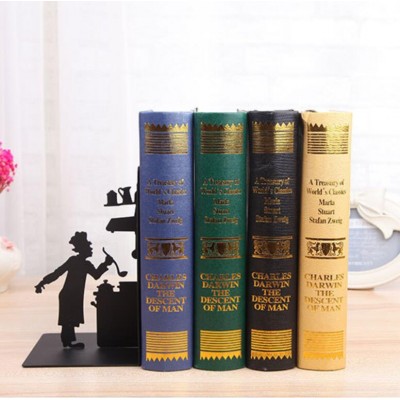 High quality factory price Simple Design Metal Book Stand holder/Bookends for Desk