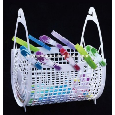 Plastic Folding Laundry Mesh Basket