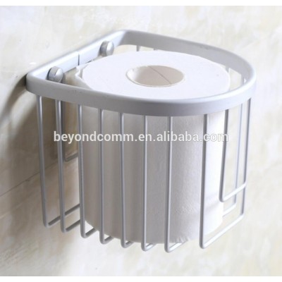 Space aluminum basket towel rack bathroom accessories toilet roll holder