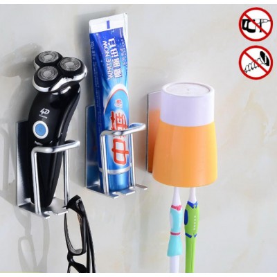 Free punching patent new tooth cup holder water cup drain rack wall hanging toothbrush toothpaste cup storage rack